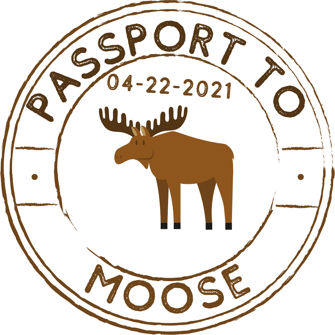 Passport stamp to Moose