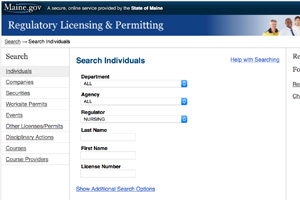 Can you verify a RN license online?
