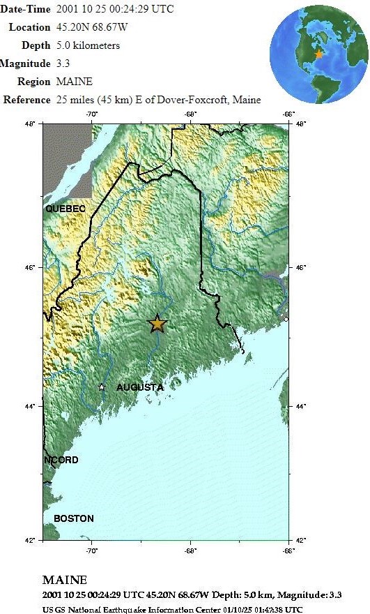 Location and Seismicity
