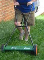 mowing