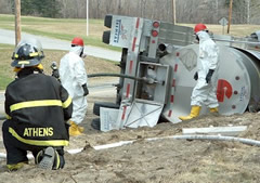 truck rollover