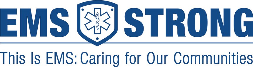 Logo for EMS Week stating "This is EMS: Caring for Our Communities"