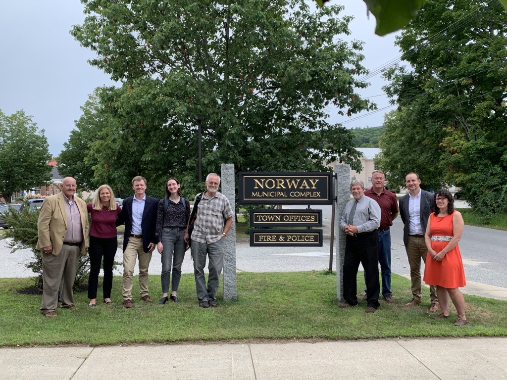 Community Resilience Partnership Site Visit in Norway, ME