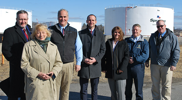 Photo at Renewable Energy Announcement Searsport
