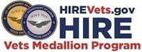 This is the Hire Vets.gov logo