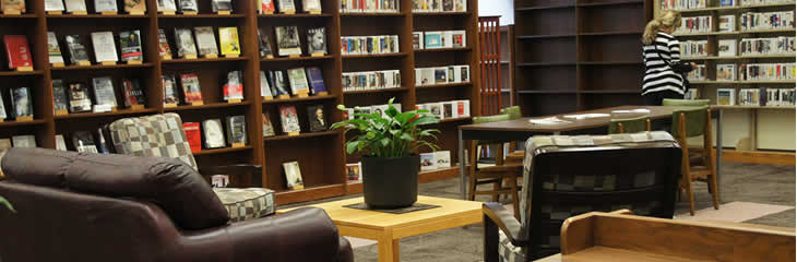 online catalog and free wifi at the Library