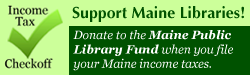 Maine Public Library Fund income tax check-off