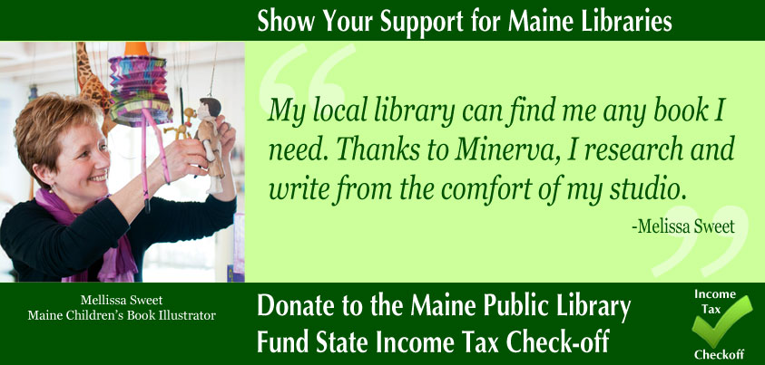 The humble farmer Endorses the Maine Public Library Fund Income Tax Check-off