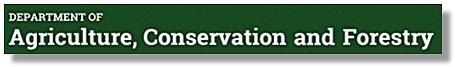 Agriculture Conservation and Forestry Title Logo