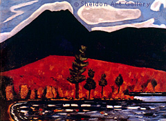 Image of a Marsden Hartley painting