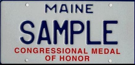 Image of the Congressional Medal of Honor Plate