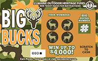 Outdoor Heritage Fund Sample Scratch Ticket