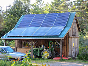 Little Ridge Farm's Barn. Photo Courtesy of Revision Energy.