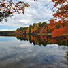 Photo Courtesy of David Fontaine. October 7, 2022. Range Pond State Park.