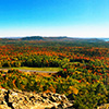 View from Haystack Mountain on September 27, 2014