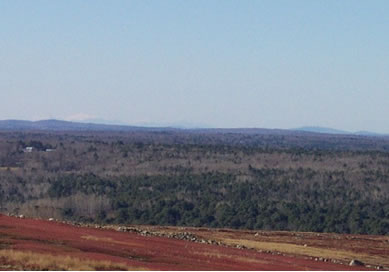 Blinn Hill Road, Pittston, looking west,photo credit: Morten Moesswilde