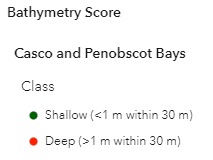 legend bathymetry score