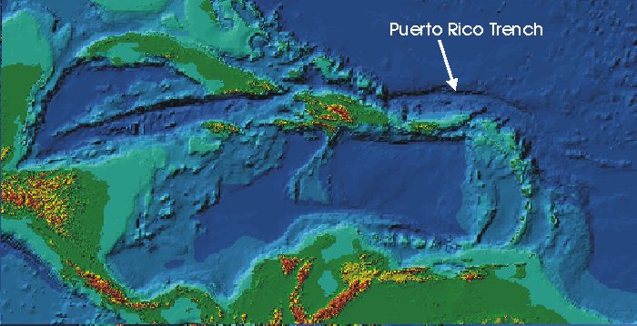 Caribbean seafloor