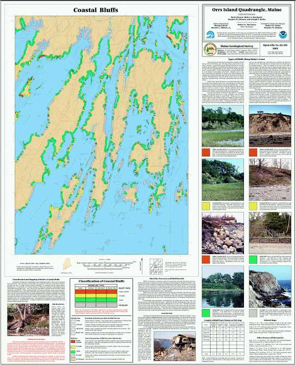 sample coastal bluffs map