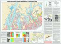 surficial geology of the Maine inner continental shelf map