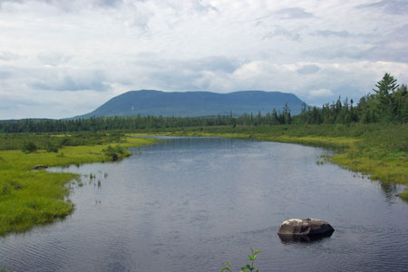 Photo: Image of Big Spencer Mountain in the distance