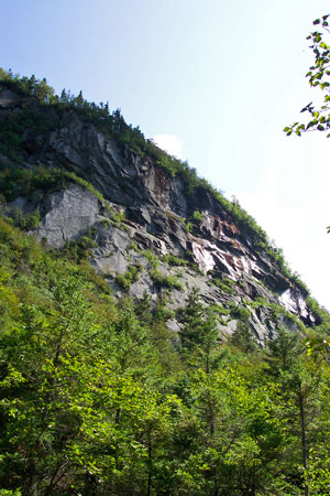 Photo: Rock face at Mahoosuc Notch