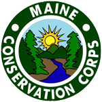 Maine Conservation Corps logo