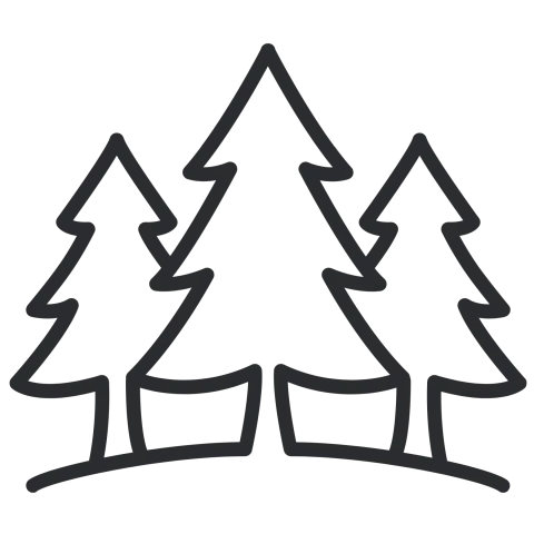 three trees