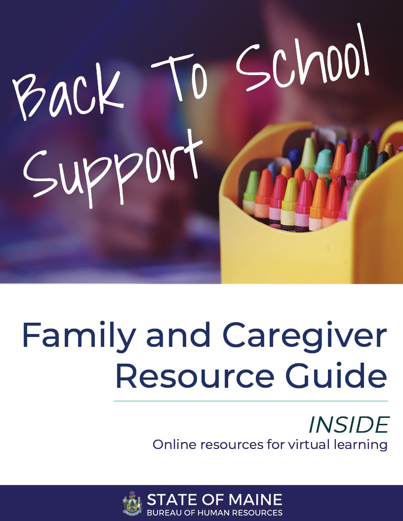 page 1 of Resource Guide: Parents & Caregivers