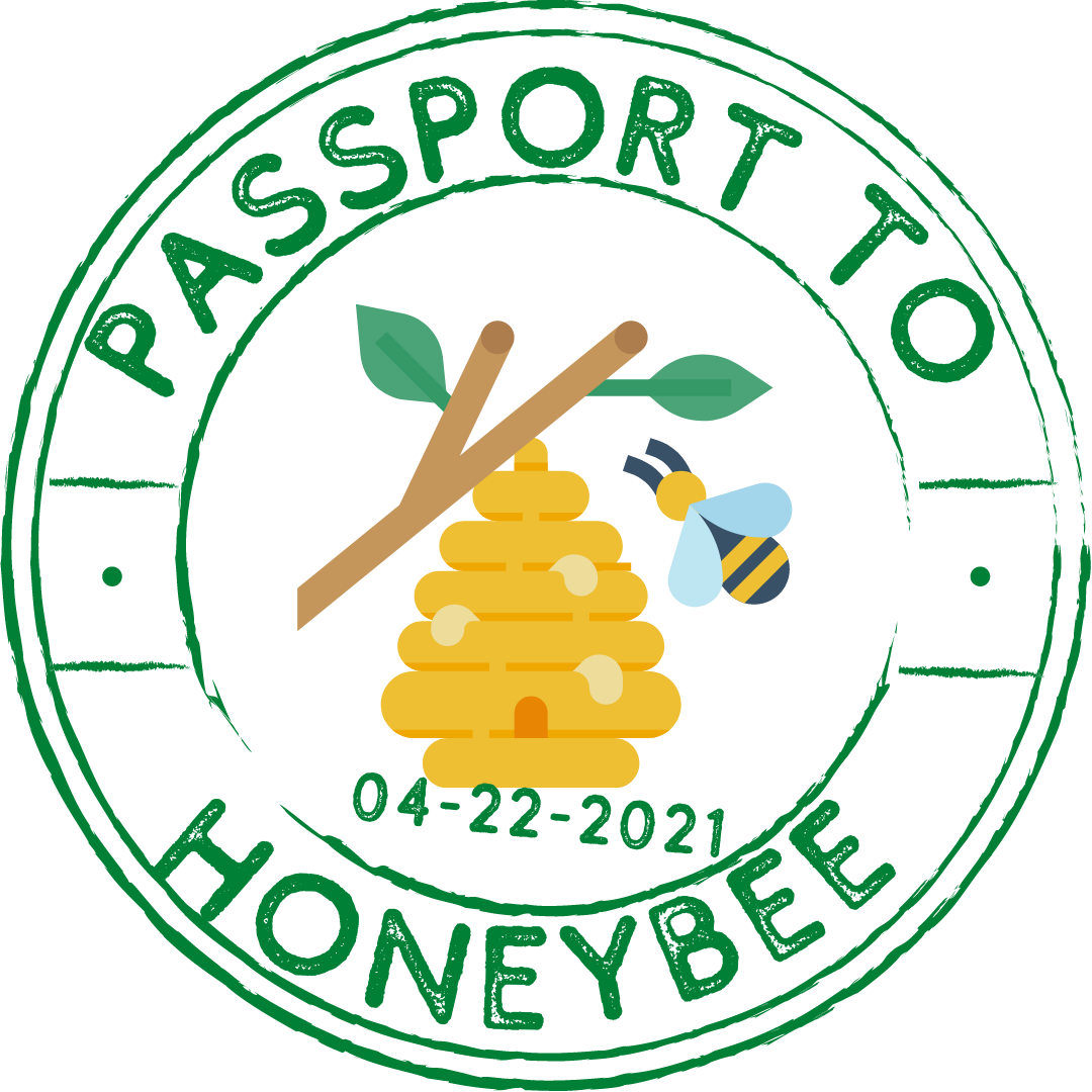 Passport stamp to Beehive