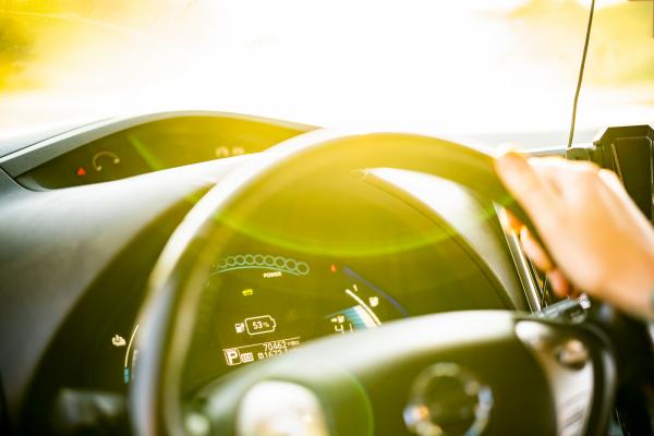 Inside an EV