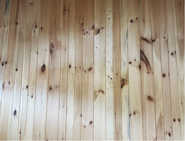 Wood siding