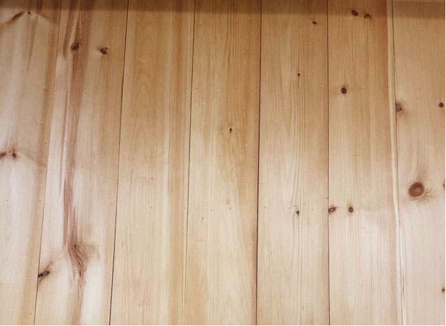 Wood siding