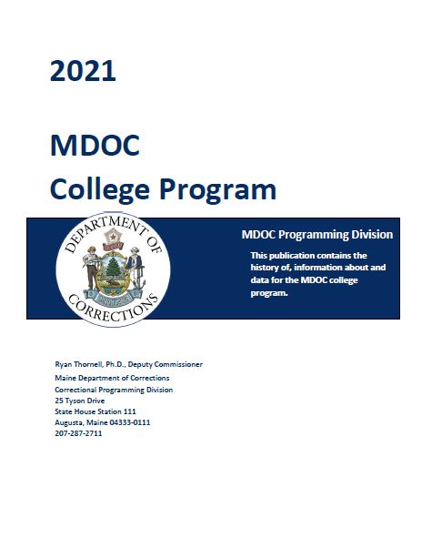 MDOC College Program 2021