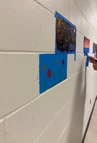 Art project developed with Thomas College partners