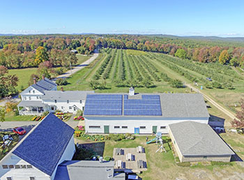 McDougal Orchard's Barn. Photo Courtesy of Revision Energy.