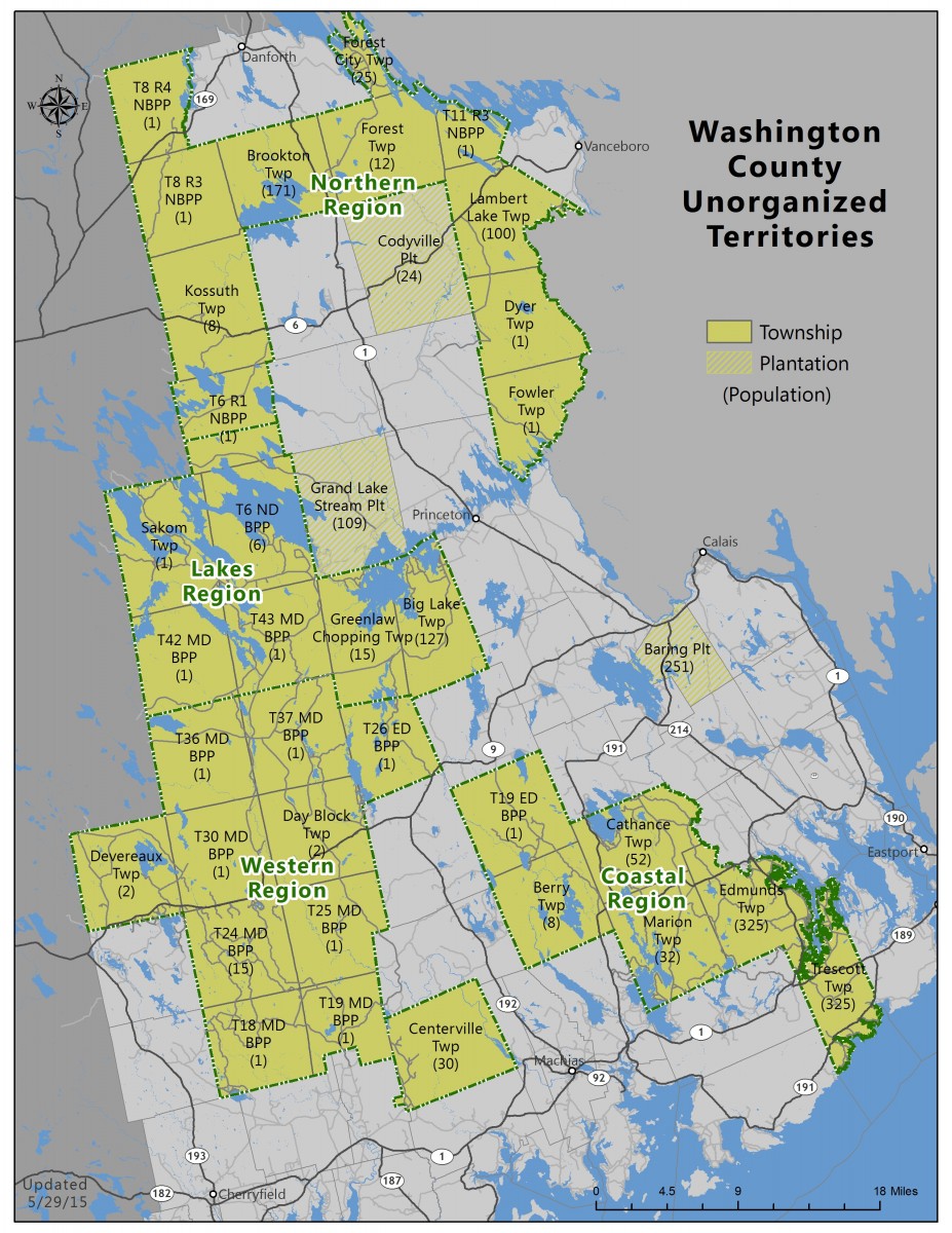 Washington County Maine LUPC Community Guided Planning and Zoning ...