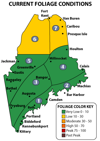 Foliage Zone Map