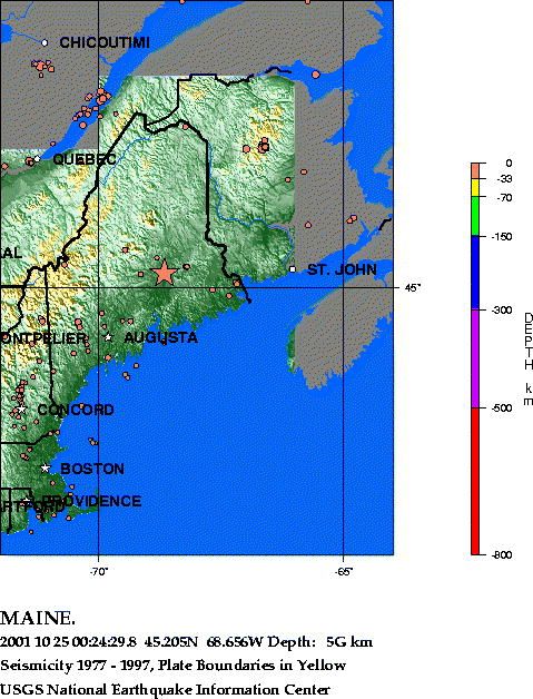 Location and Seismicity