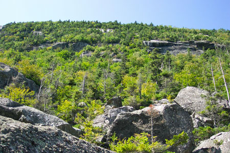 Photo: Steep slope at Mahoosuc Notch