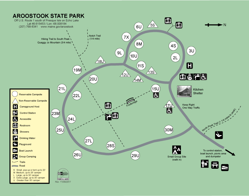 Campground Maps: State Parks and Public Lands: Maine DACF