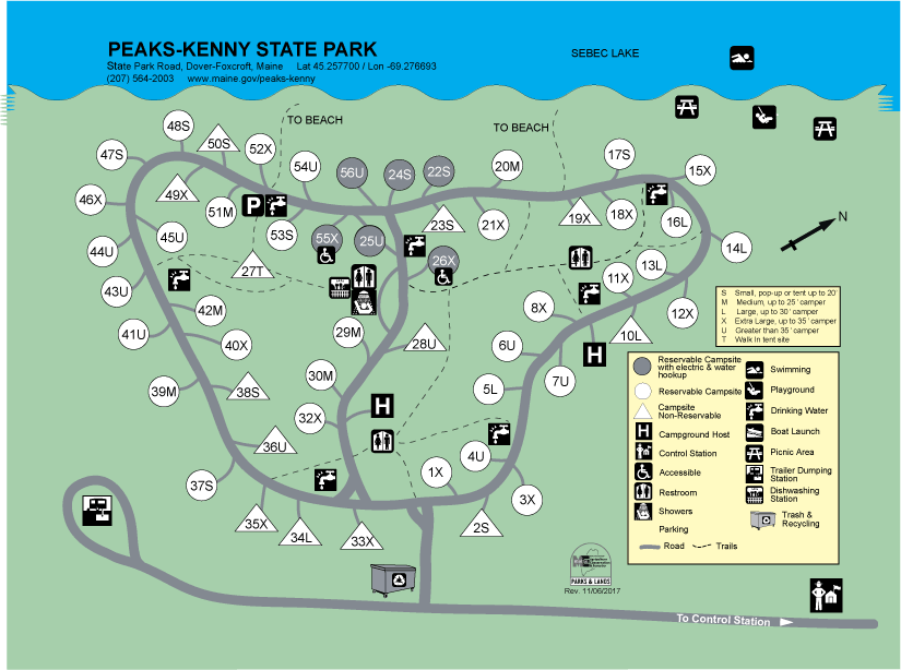Rocky Gap State Park Campground Map