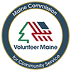 Maine Commission For Community Service Logo & link