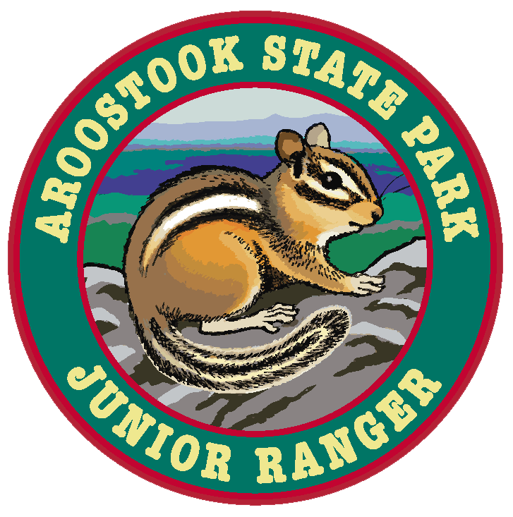 Junior Ranger patch for Aroostook State Park