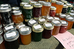 Jam and Jelly made by a home licensed kitchen.