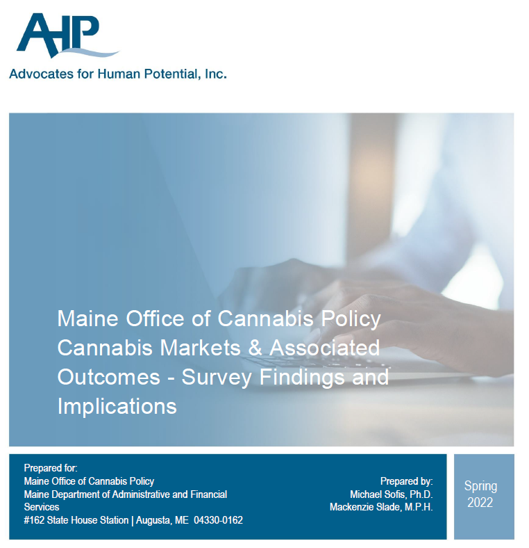 AHP Report Spring 2022 Cover