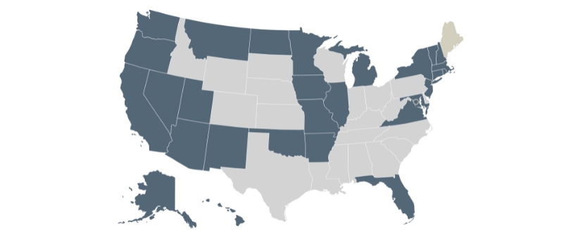 Visiting Patients: Approved List of States