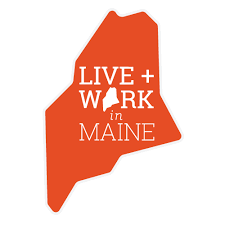 Live & Work in Maine Logo
