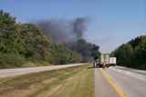 Tractor trailer accident