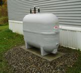 double-walled fiberglass tank